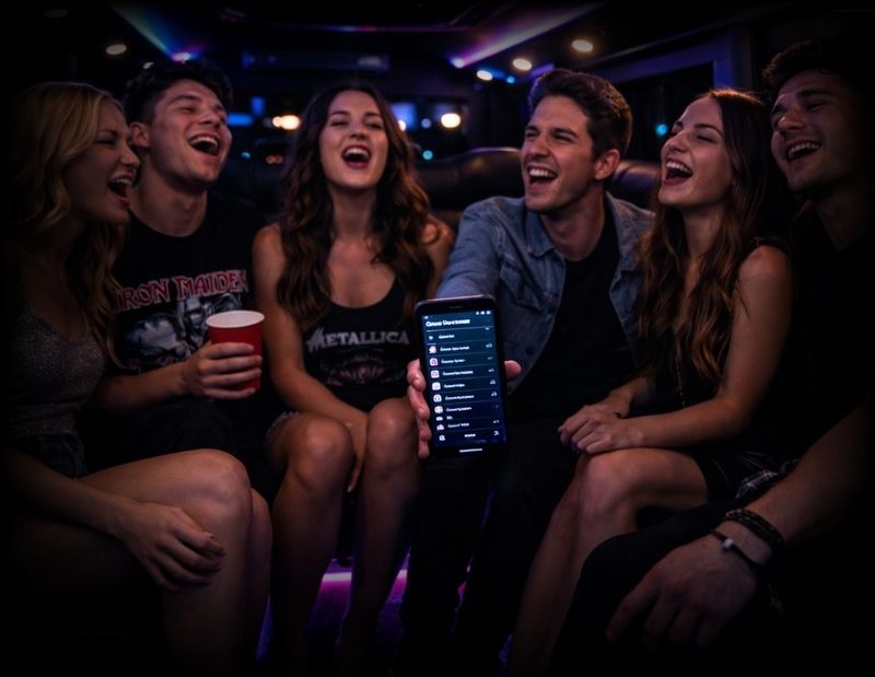 Soundcheck Starts in the Hummer-hummer hire syndey